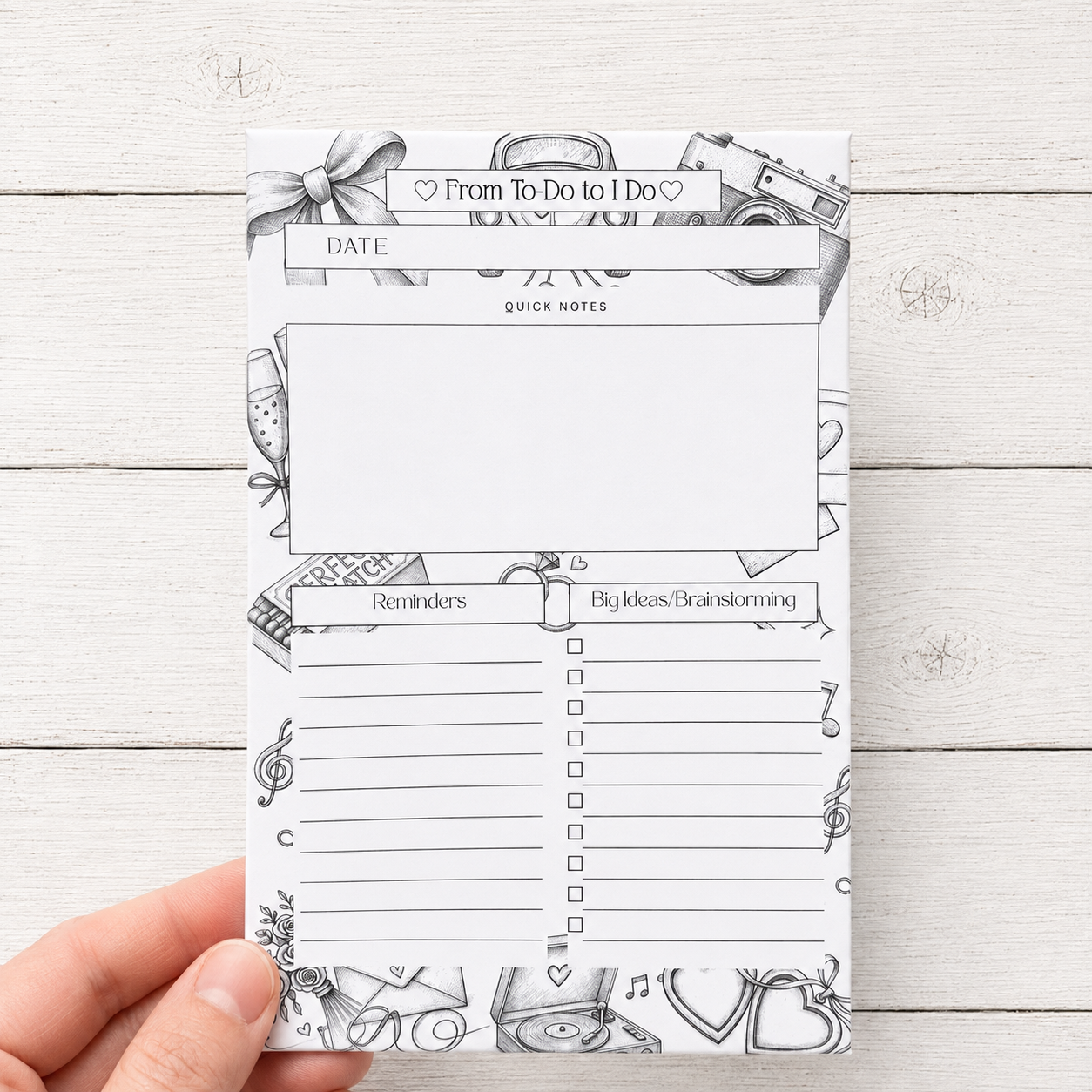 From To-Do to I Do