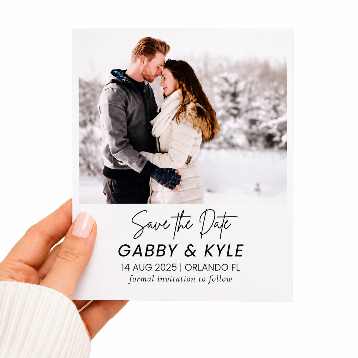 Custom Save the Date Magnets