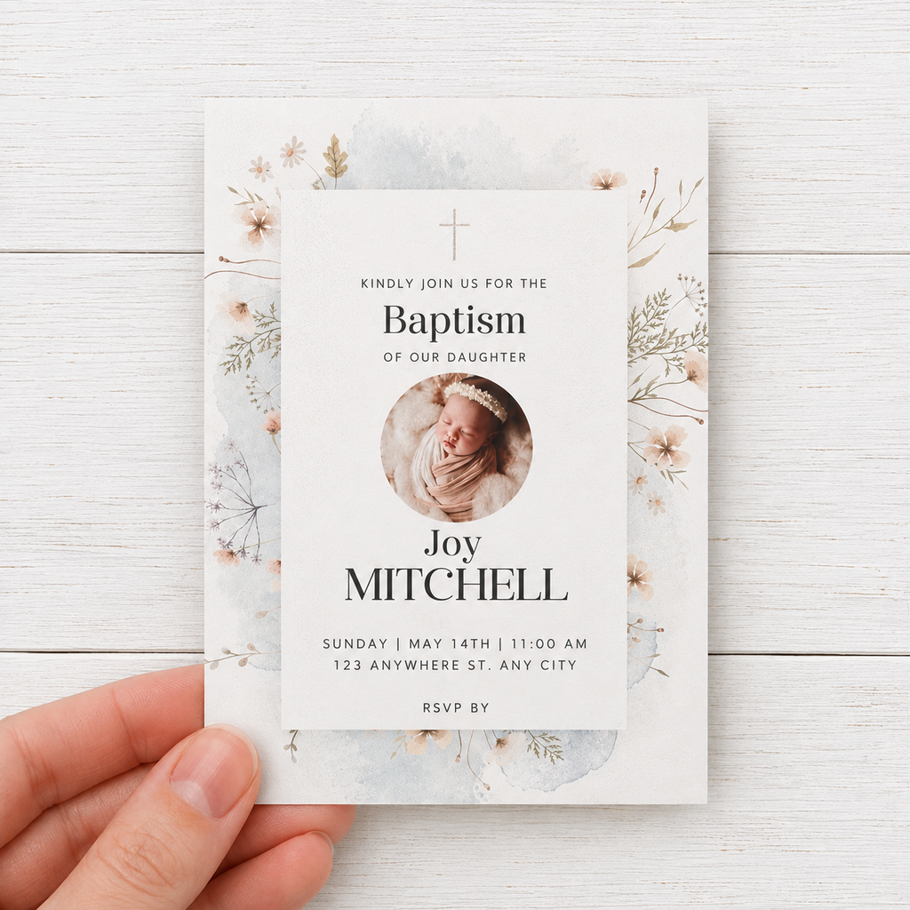 Baptism Invitations