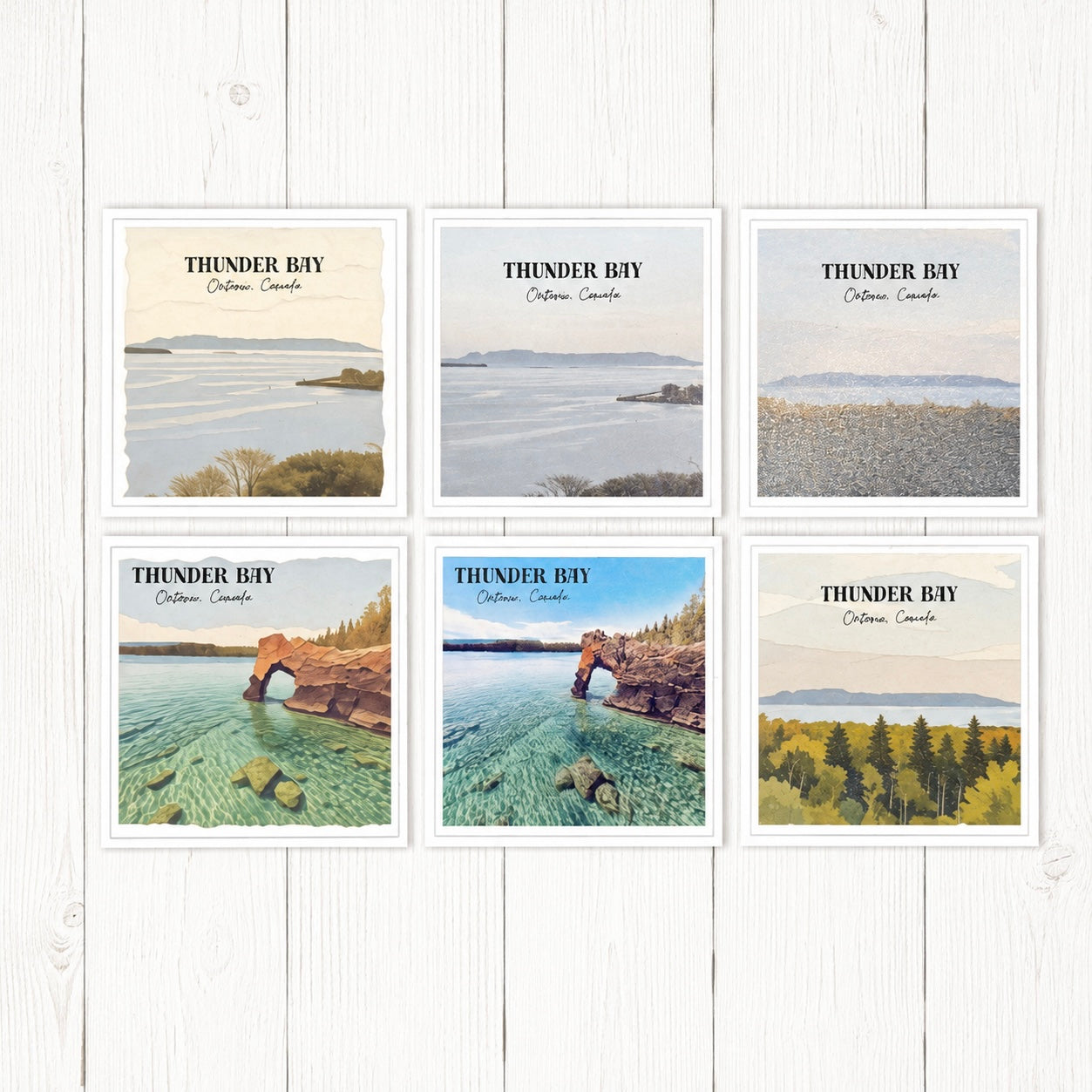 Flexible Thunder Bay Magnet Set