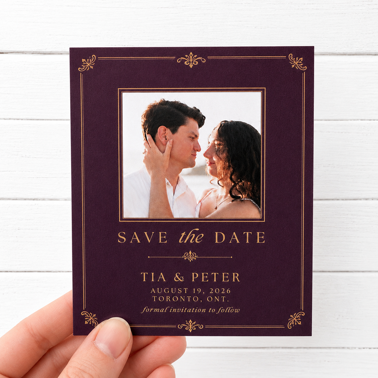 Vintage Collection Save the Date Magnets