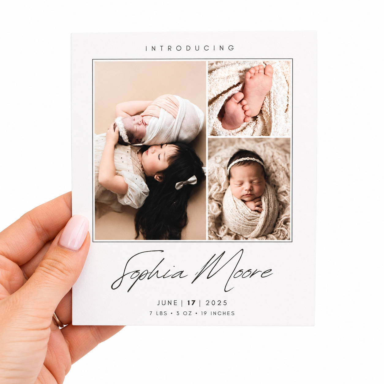 Custom Baby Announcement Magnets