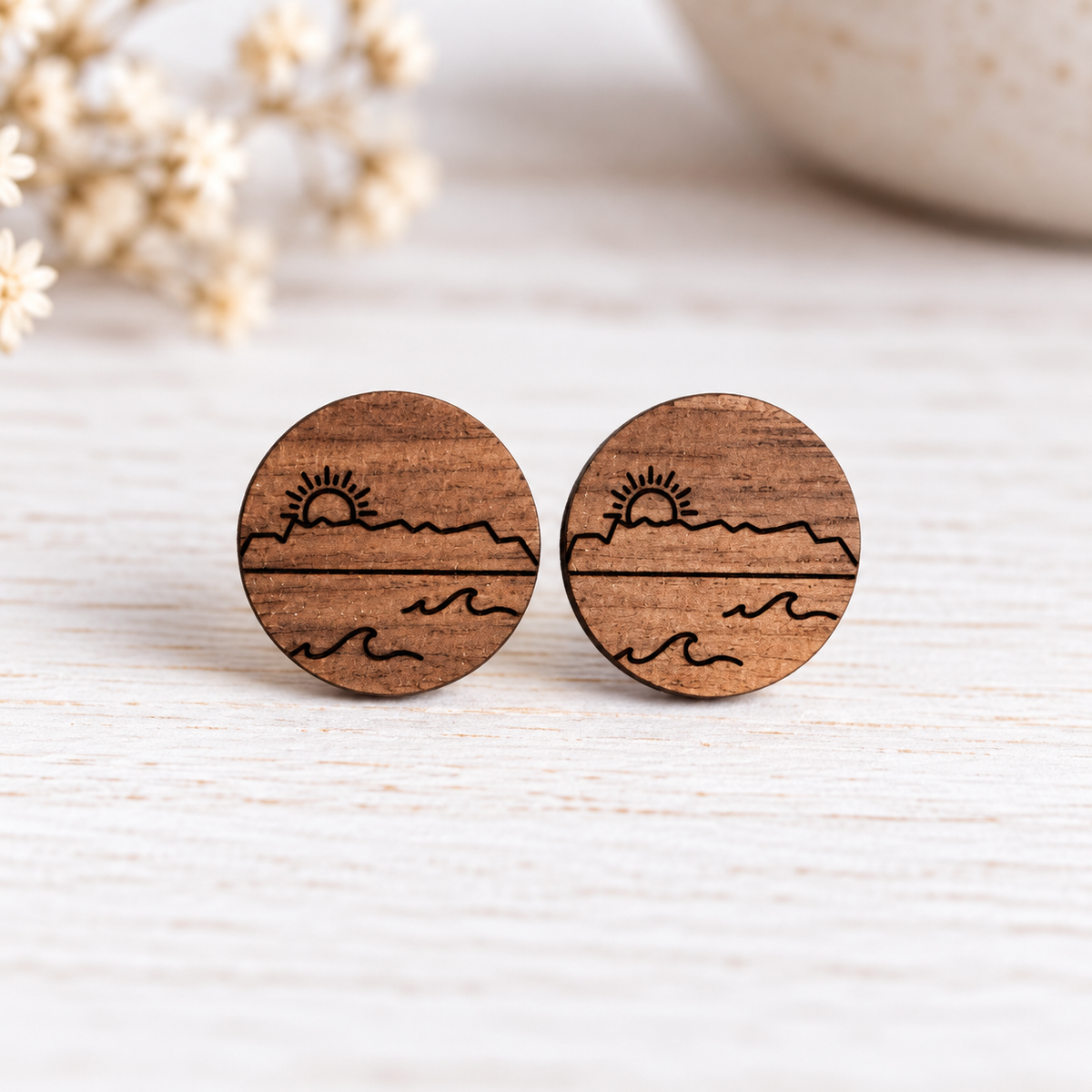Sleeping Giant Studs