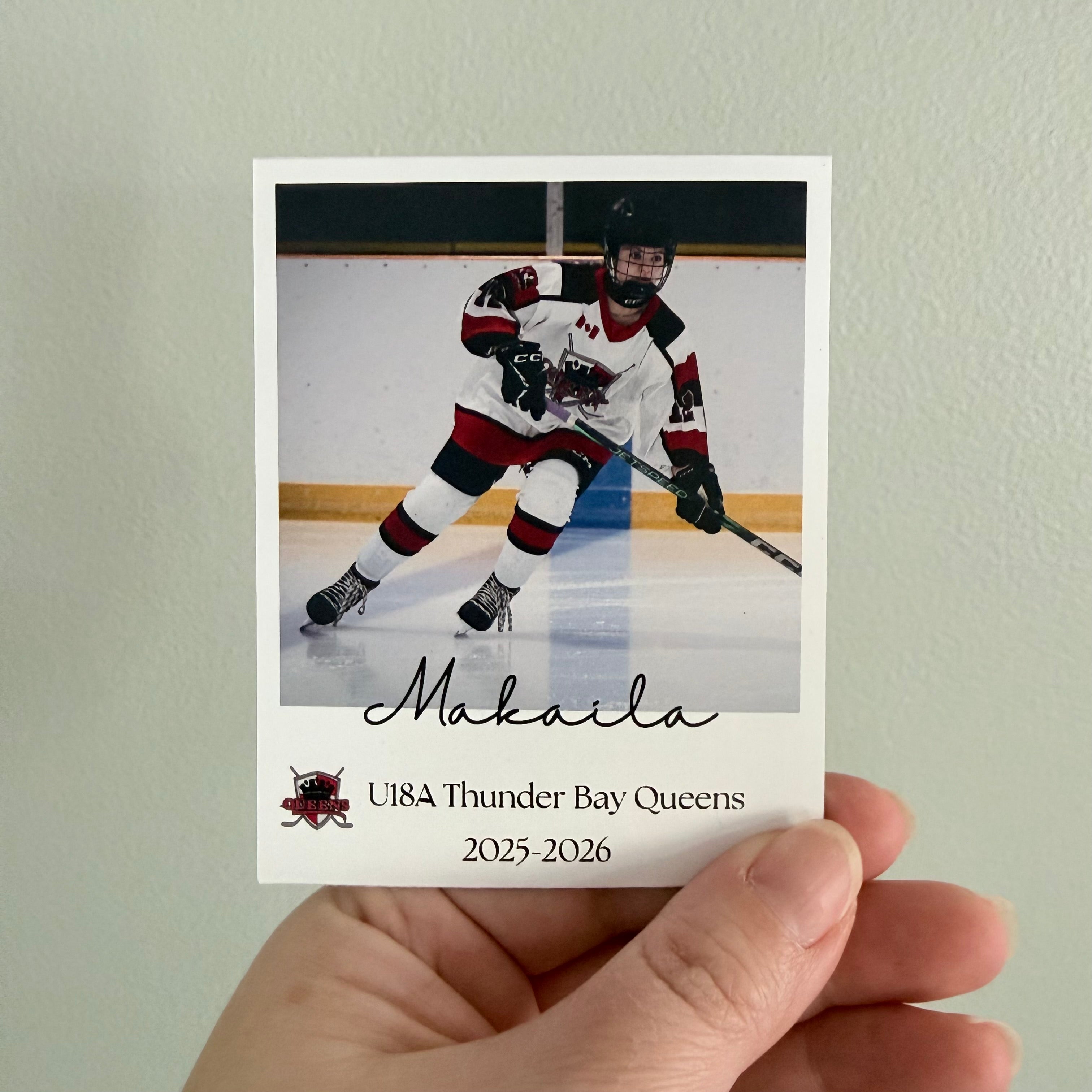 Custom Sports Photo Magnet