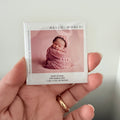 Baby Announcement Button Magnets