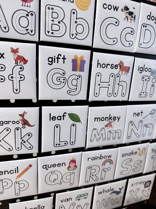 Alphabet Tracing Reusable Magnets