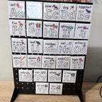 Alphabet Tracing Reusable Magnets
