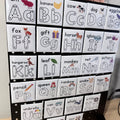 Alphabet Tracing Reusable Magnets