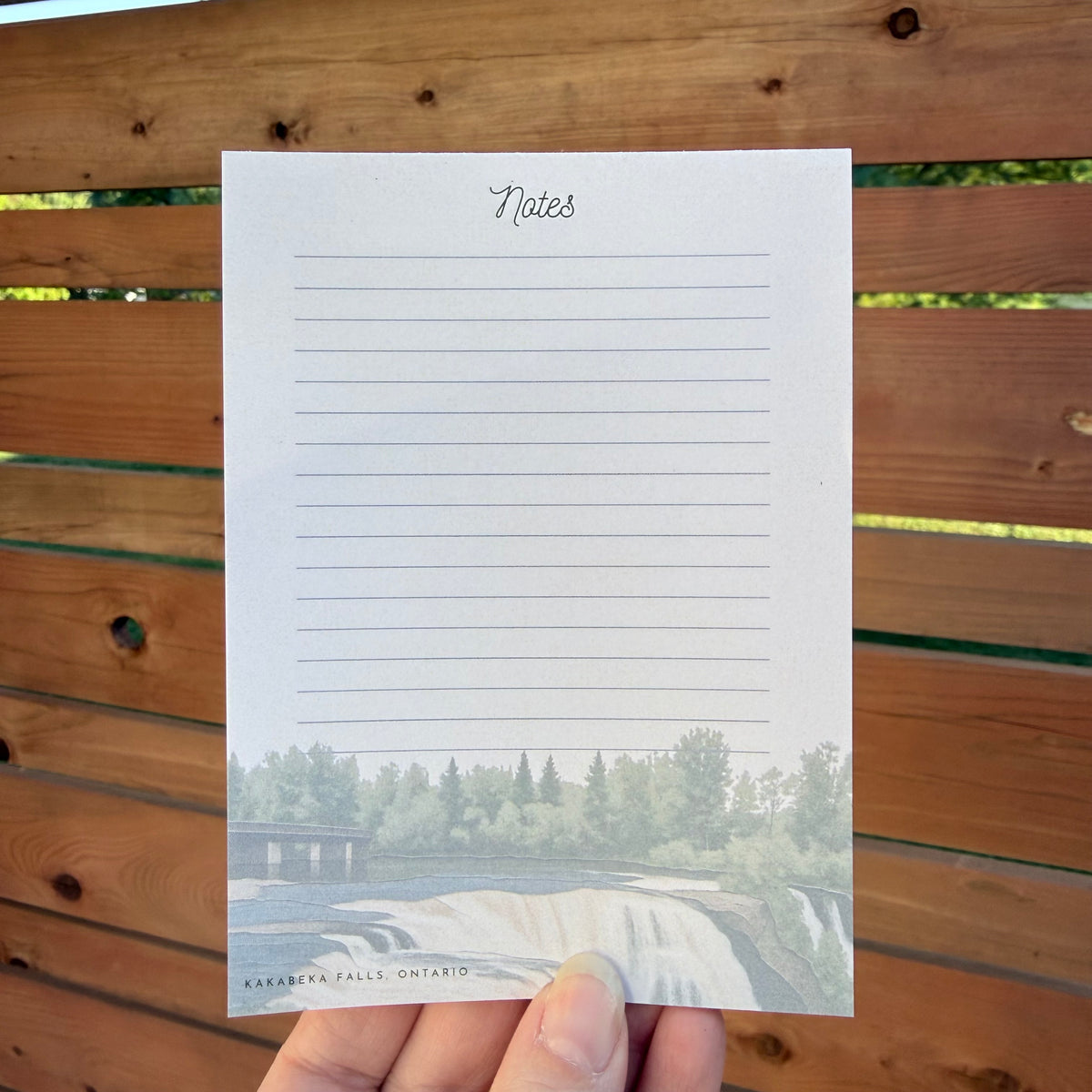 Thunder Bay/Kakabeka Magnet Notepad