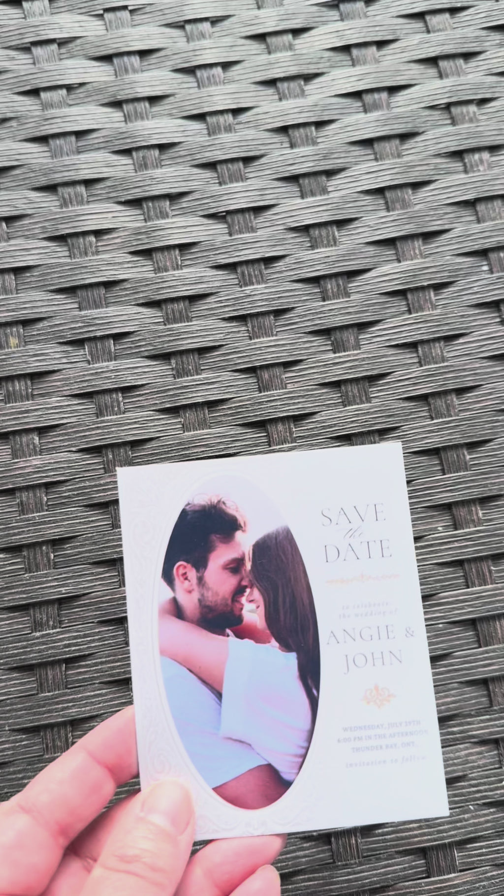 Vintage Collection Save the Date Magnets