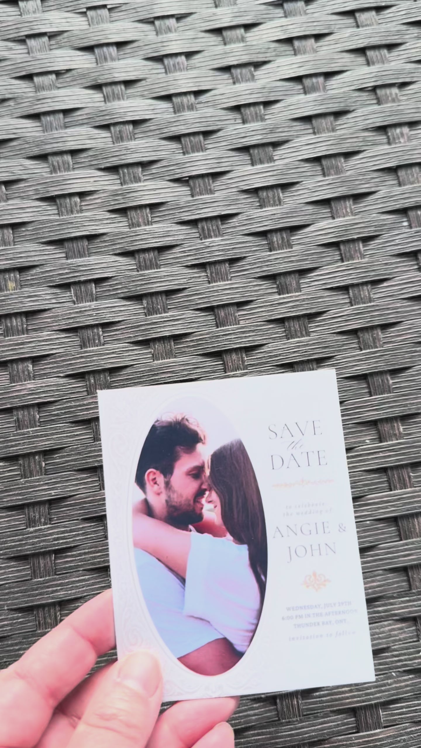 Vintage Collection Save the Date Magnets